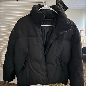 black puffer. worn once